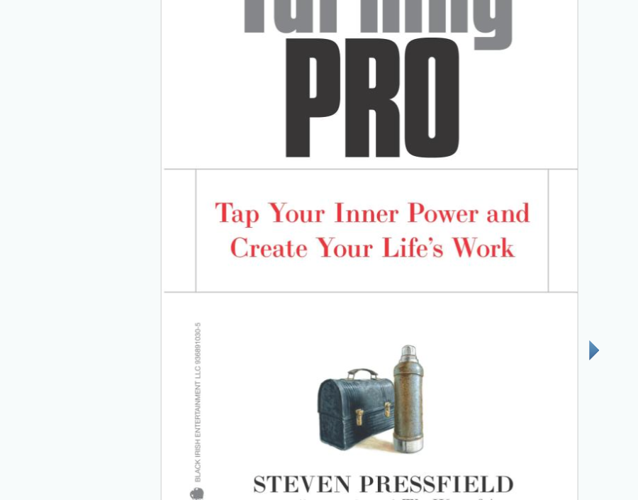 Image for Turning Pro by Steven Pressfield