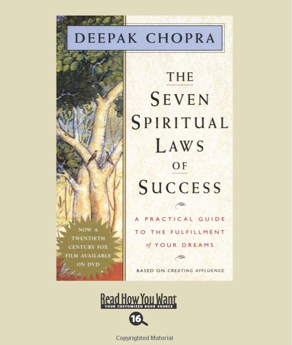 Image for The Seven Spiritual Laws by Deepak Chopra