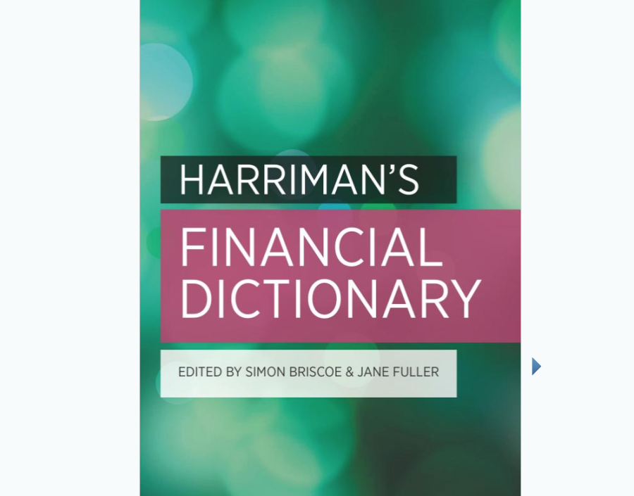 Image for Harriman's Financial Dictionary by Simon Briscoe